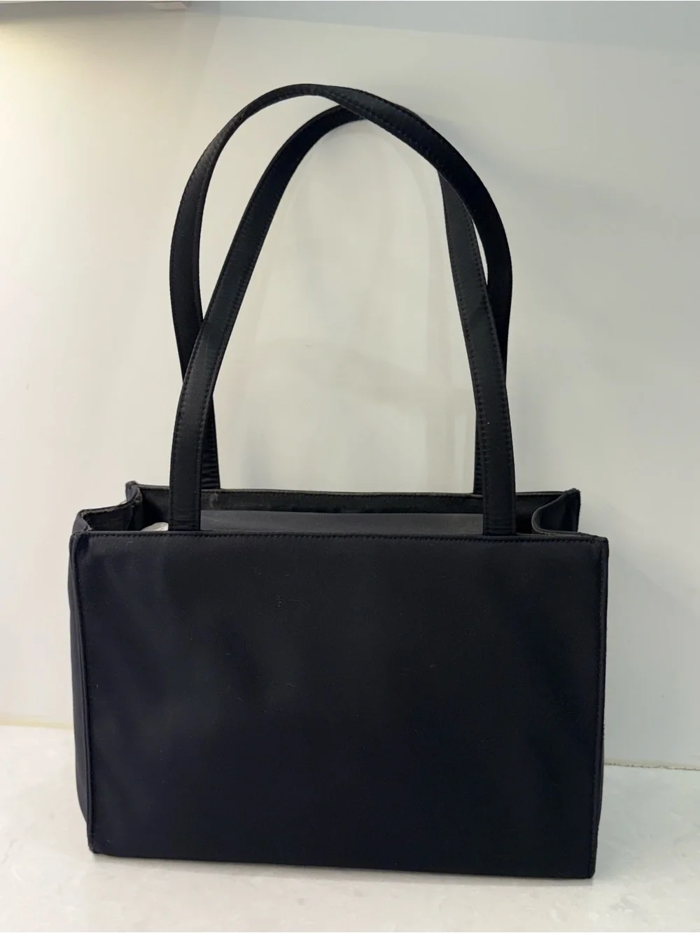 Kate Spade New York Vintage Black Nylon Tote & Matching Wallet Set